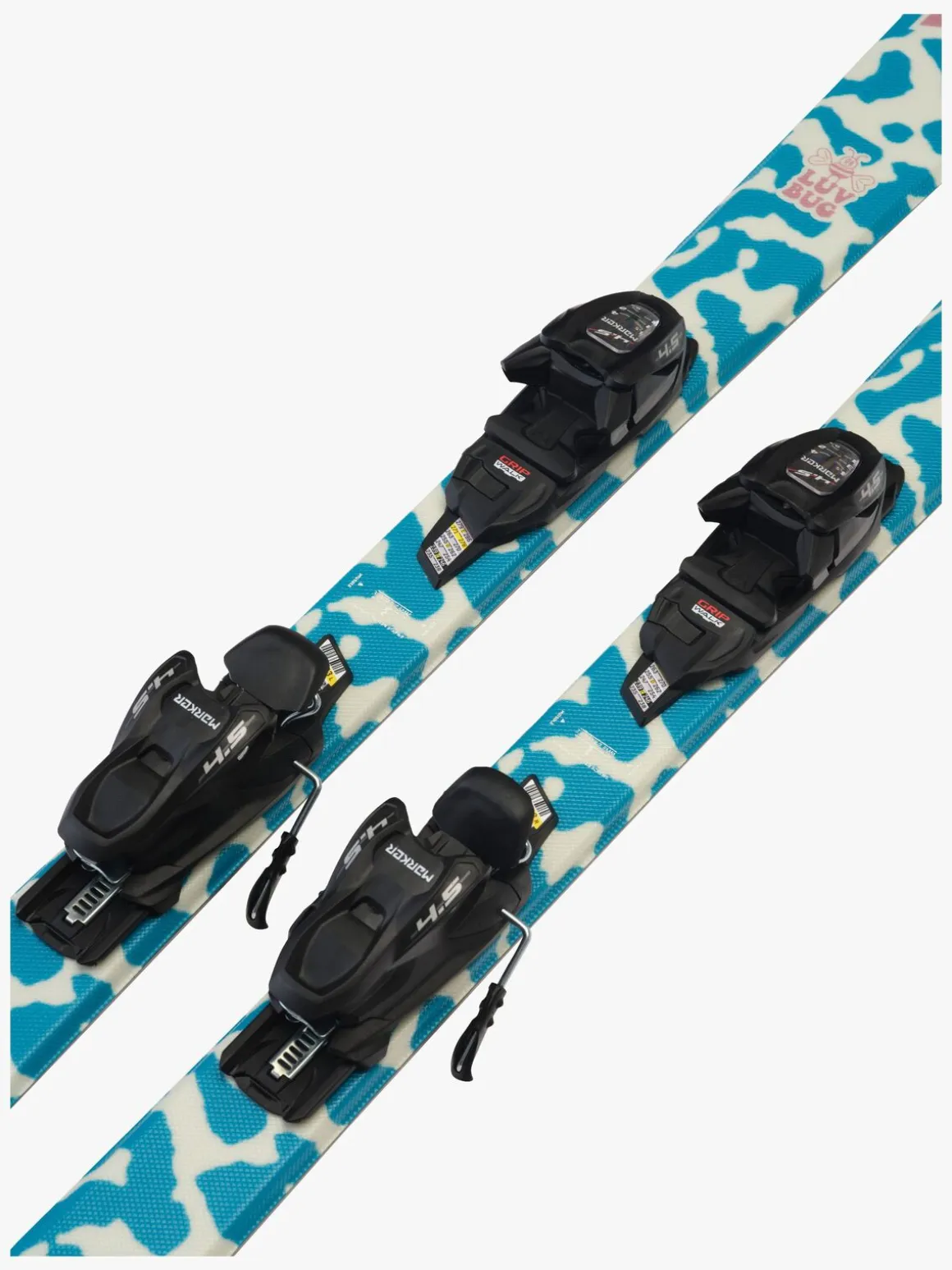 K2 Luv Bug Fdt 7.0 Ski inkl. Bindinger, 136 cm
