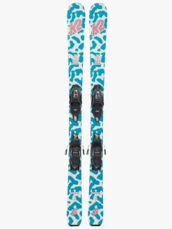 K2 Luv Bug Fdt 4.5 Ski inkl. Bindinger, 112 cm