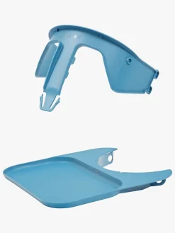 KAOS Klapp Højstol Recycled inkl. Beskyttelsesbøjle & Bakke, Charcoal Black/Swedish Blue