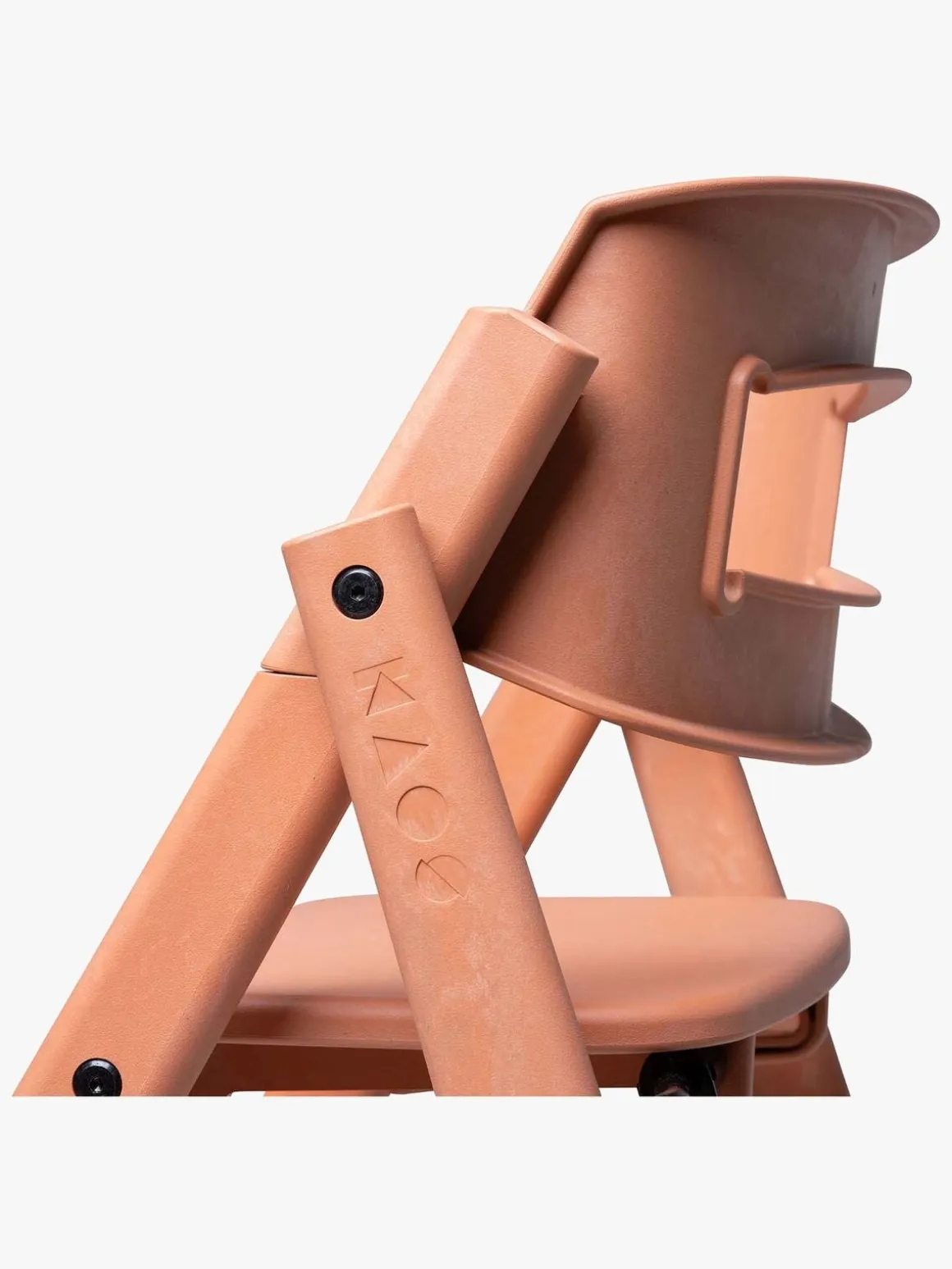 KAOS Klapp Højstol Recycled, Terracotta Pink