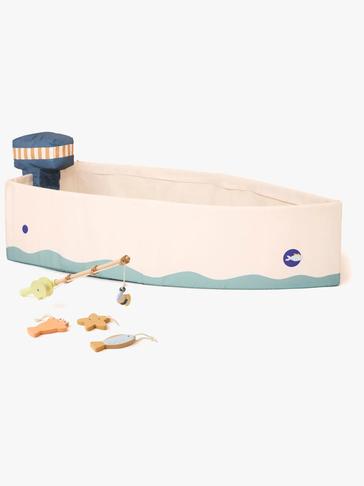Kid's Concept Kid's Hub Båd med Fiskesæt