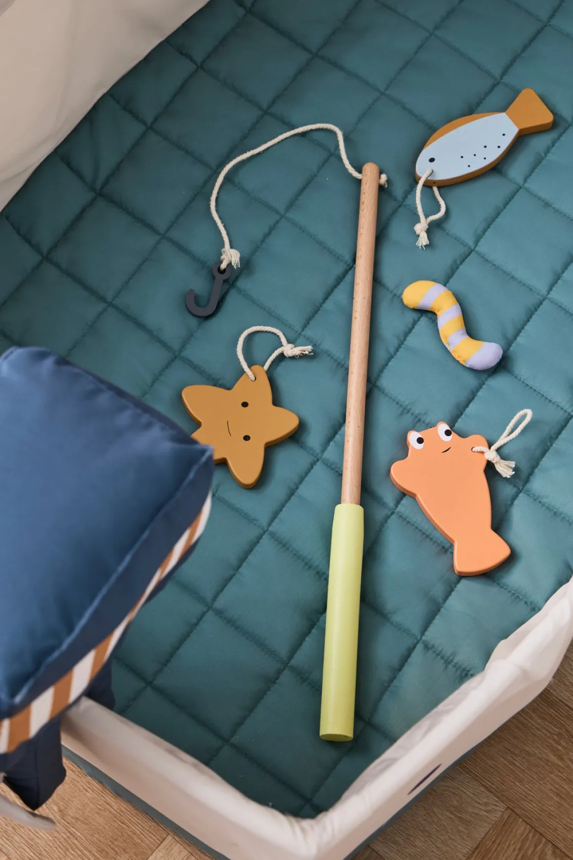 Kid's Concept Kid's Hub Båd med Fiskesæt