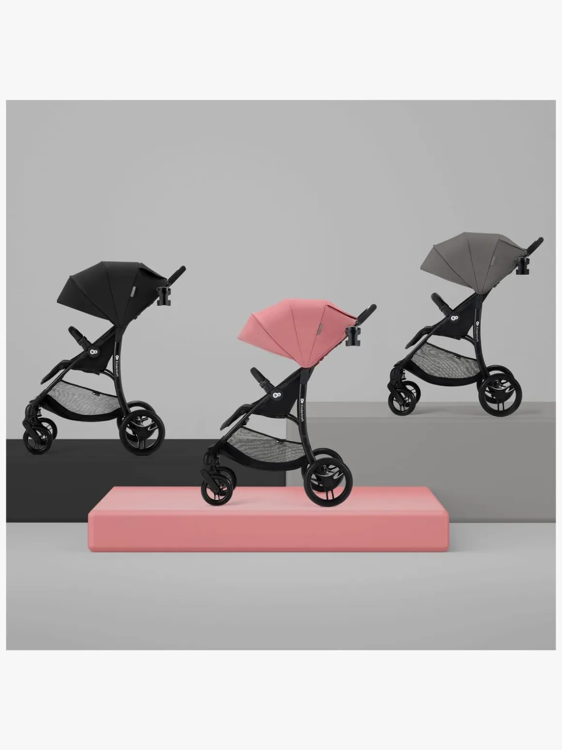 Kinderkraft ASKOY Klapvogn, Dhalia Pink