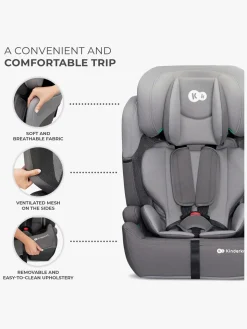 Kinderkraft COMFORT UP i-Size Autostol, Grey