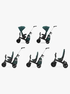 Kinderkraft EASYTWIST Midnight Trehjulet Cykel, Grøn