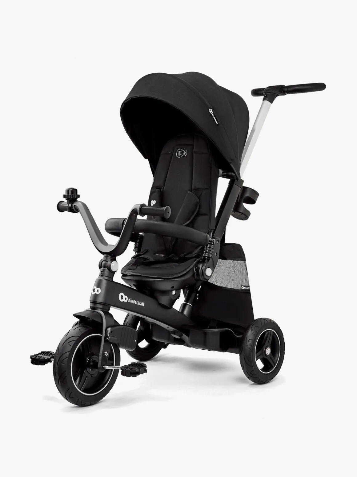 Kinderkraft EASYTWIST Trehjulet Cykel, Sort