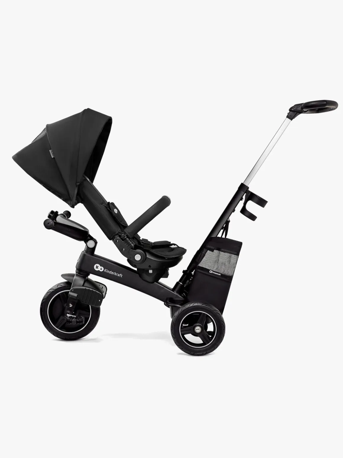 Kinderkraft EASYTWIST Trehjulet Cykel, Sort