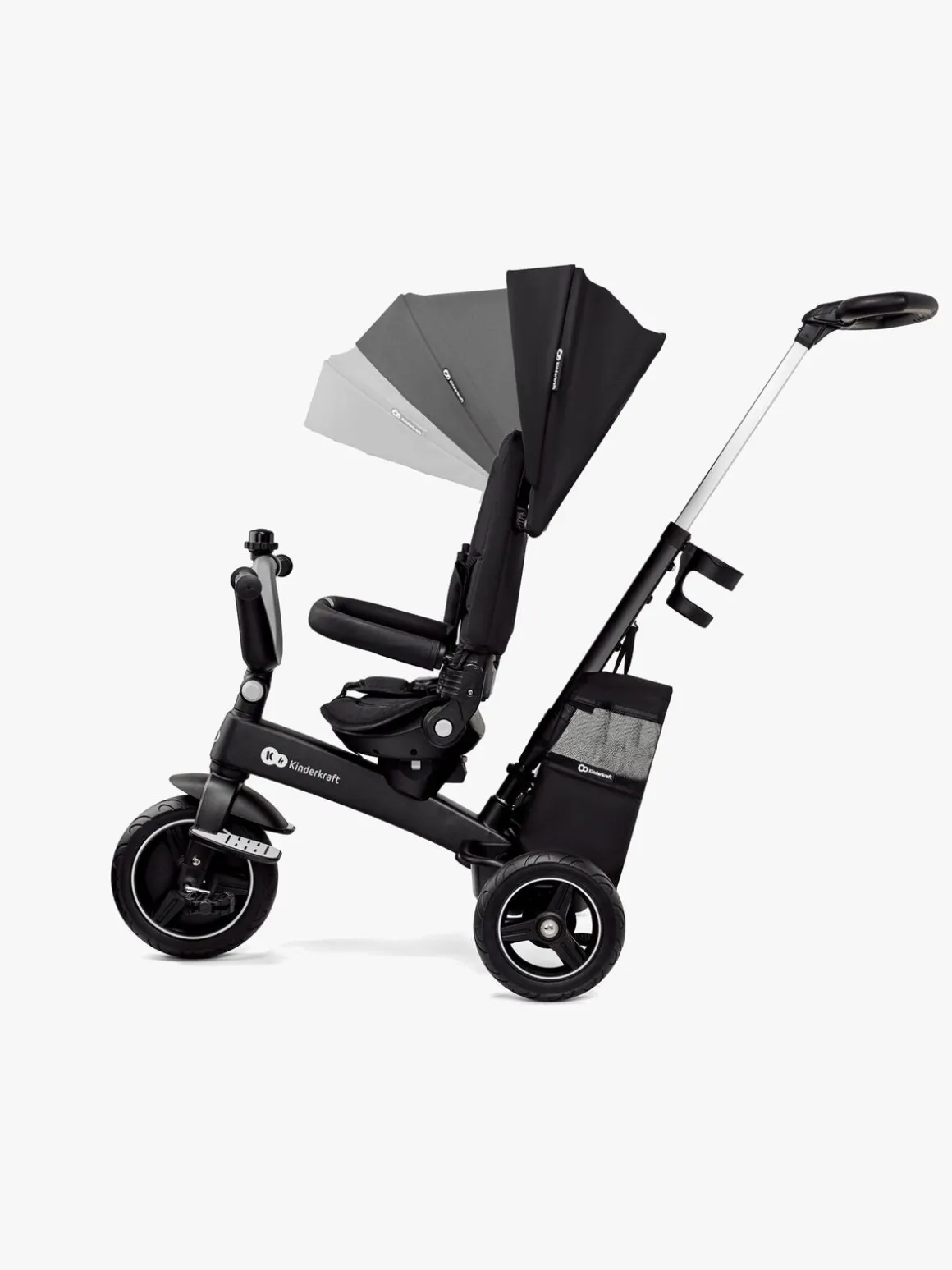 Kinderkraft EASYTWIST Trehjulet Cykel, Sort