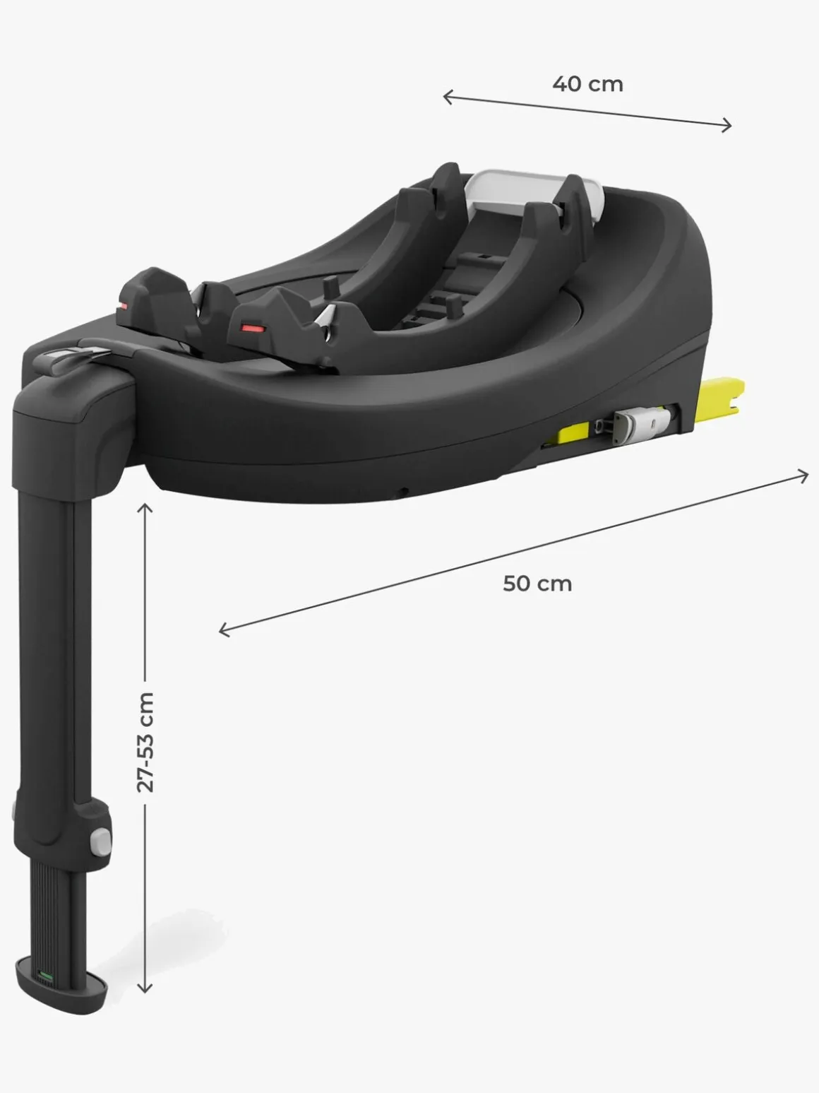 Kinderkraft ENDURA SAFE FX Base, Black