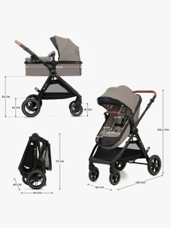 Kinderkraft ESME 2-in-1 Duovogn, Sand Beige