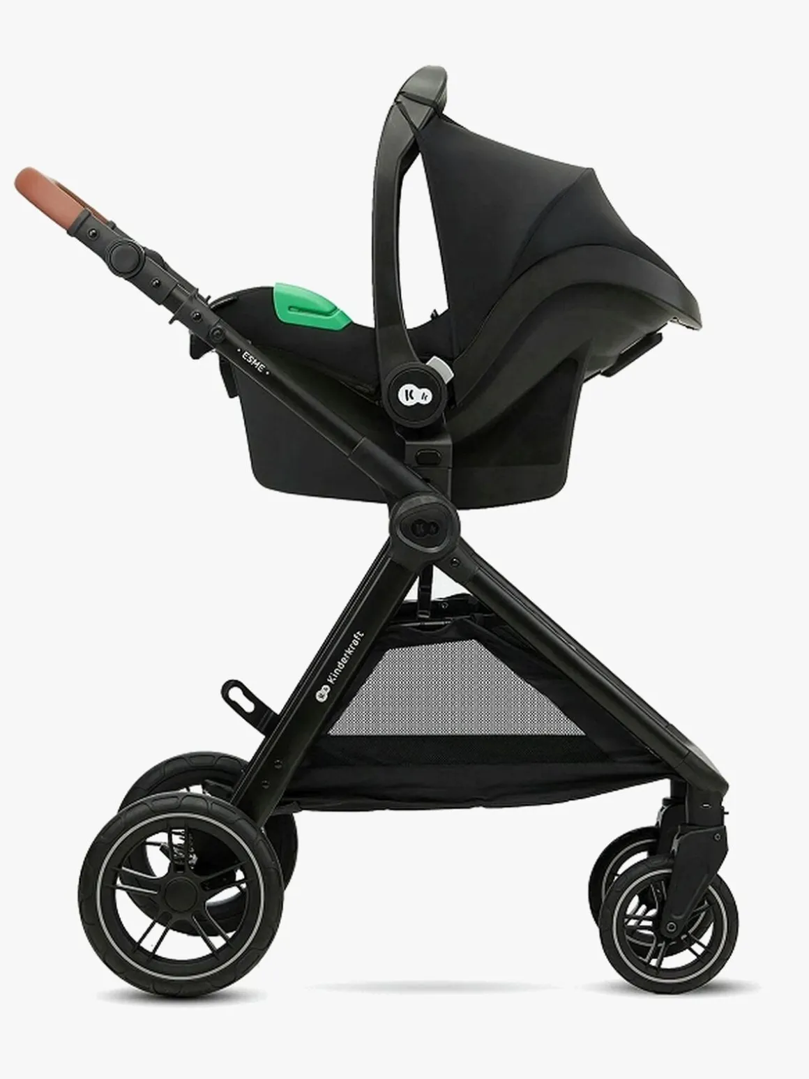 Kinderkraft ESME PRO 3-in-1 Duovogn Travelsystem, Sand Beige