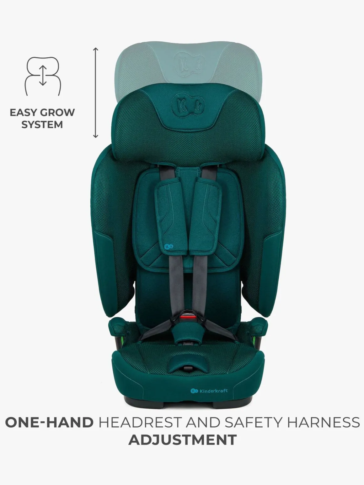 Kinderkraft FIX2GO i-Size Autostol, Green