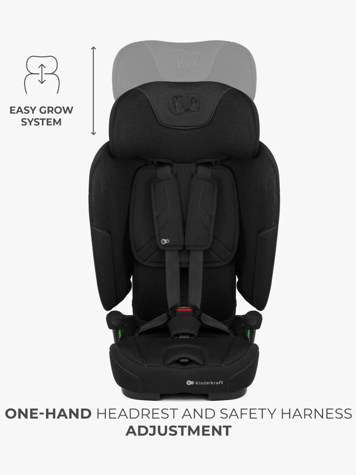 Kinderkraft FIX2GO i-Size Autostol, Black