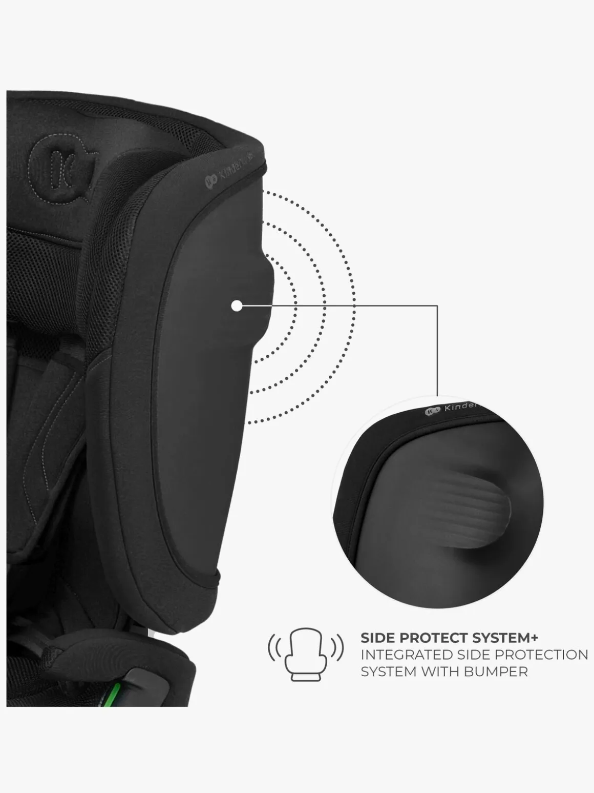 Kinderkraft FIX2GO i-Size Autostol, Black
