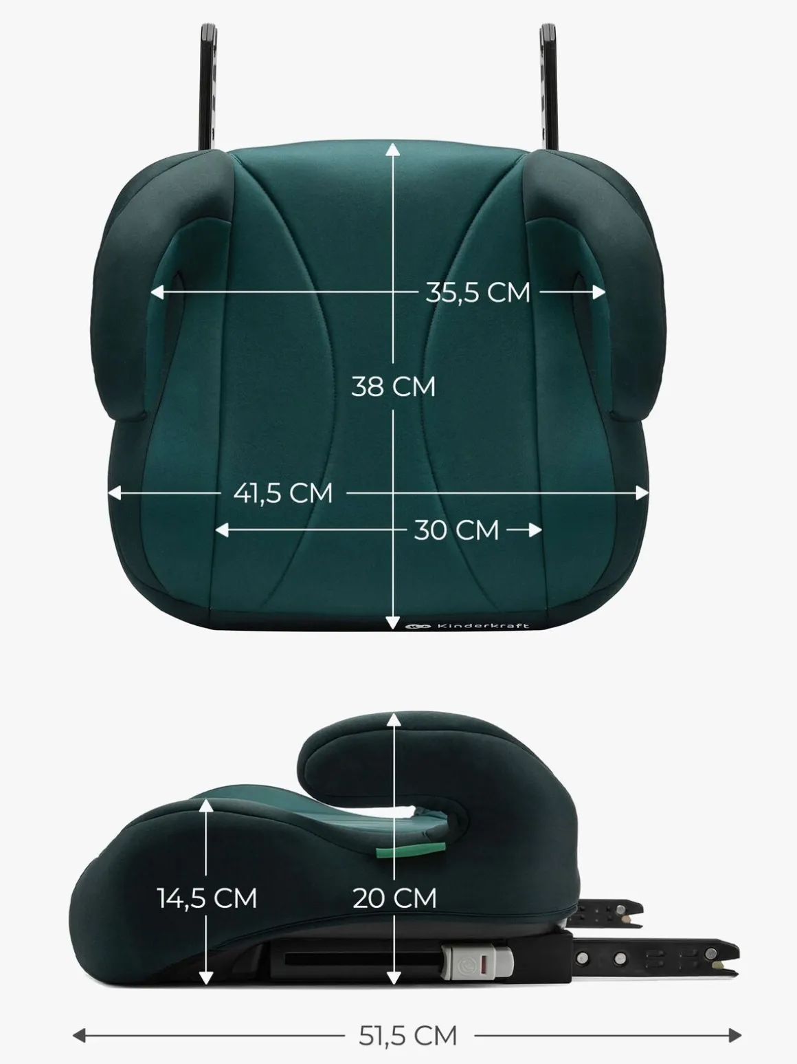 Kinderkraft I-BOOST Selepude, Green