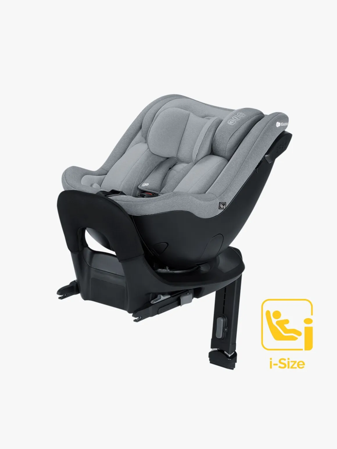 Kinderkraft I-GUARD i-Size Autostol, Cool Grey
