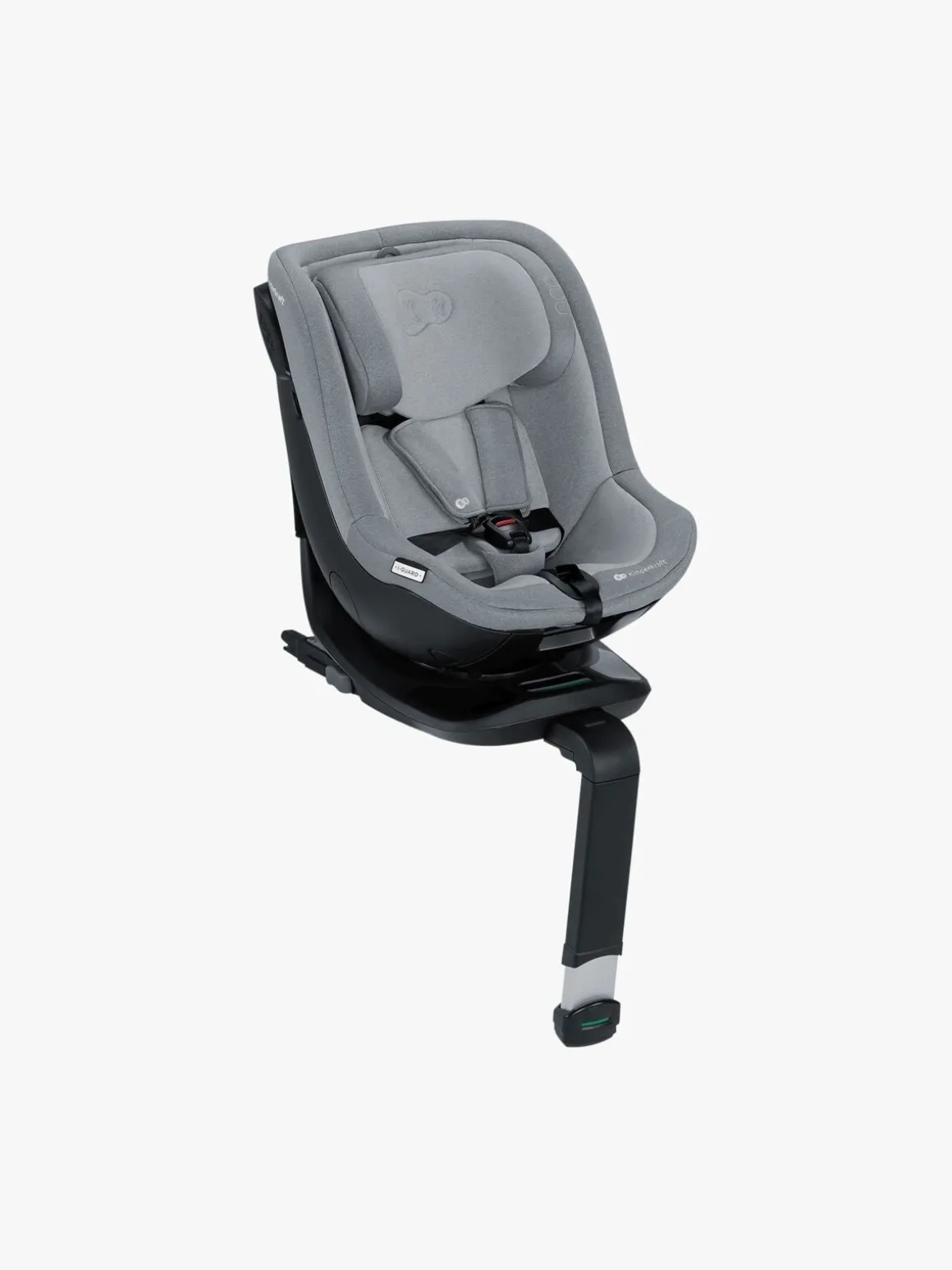 Kinderkraft I-GUARD i-Size Autostol, Cool Grey