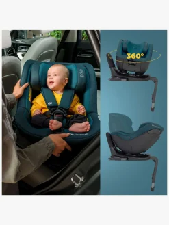 Kinderkraft I-GUARD i-Size Autostol, Cool Grey