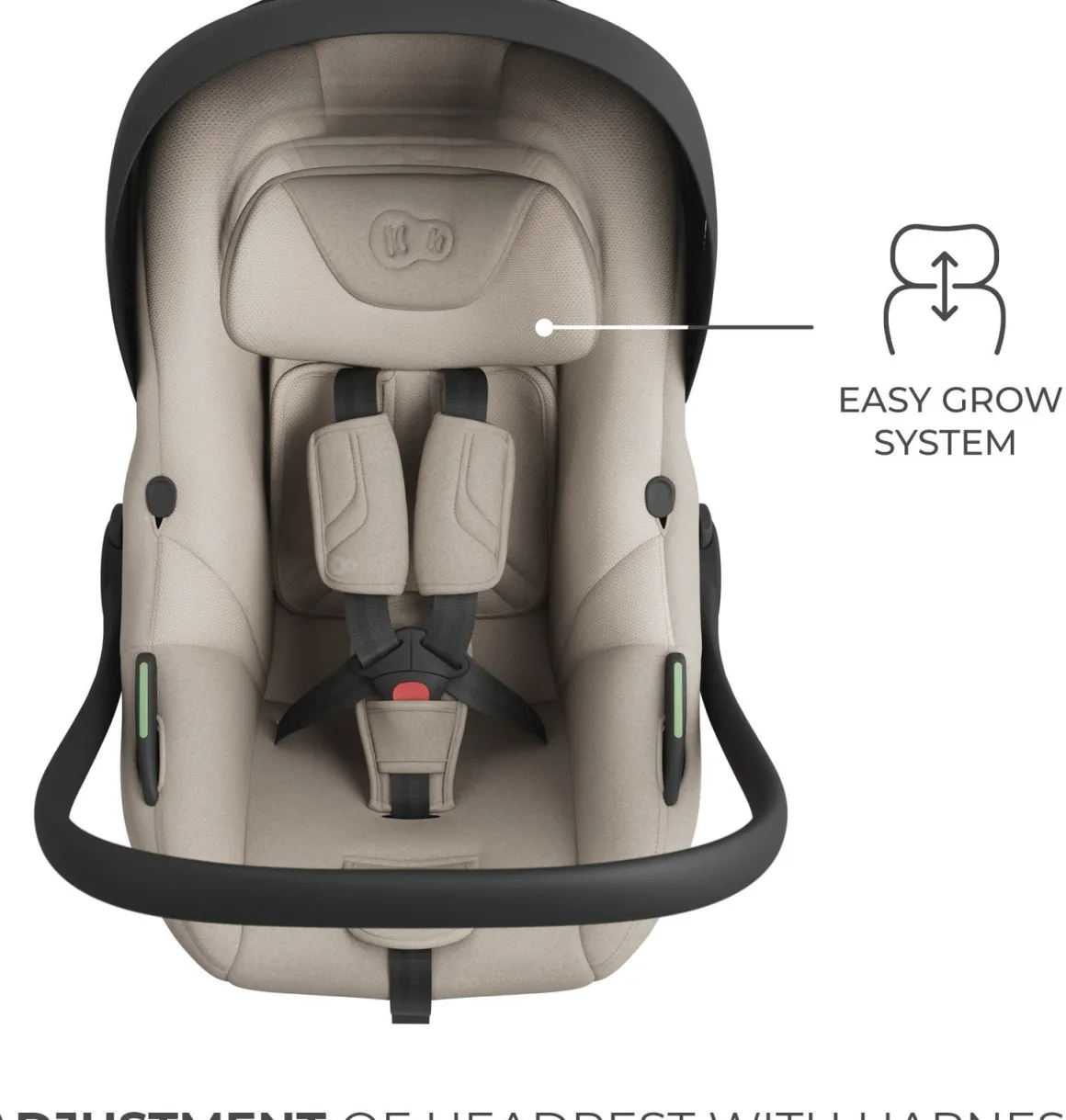 Kinderkraft I-LITE Autostol Baby inkl. ENDURA SAFE FX Base, Beige