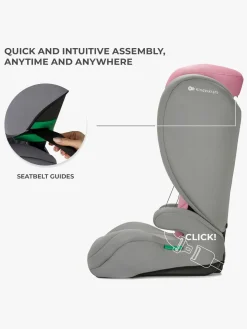 Kinderkraft I-SPARK i-Size Autostol, Pink