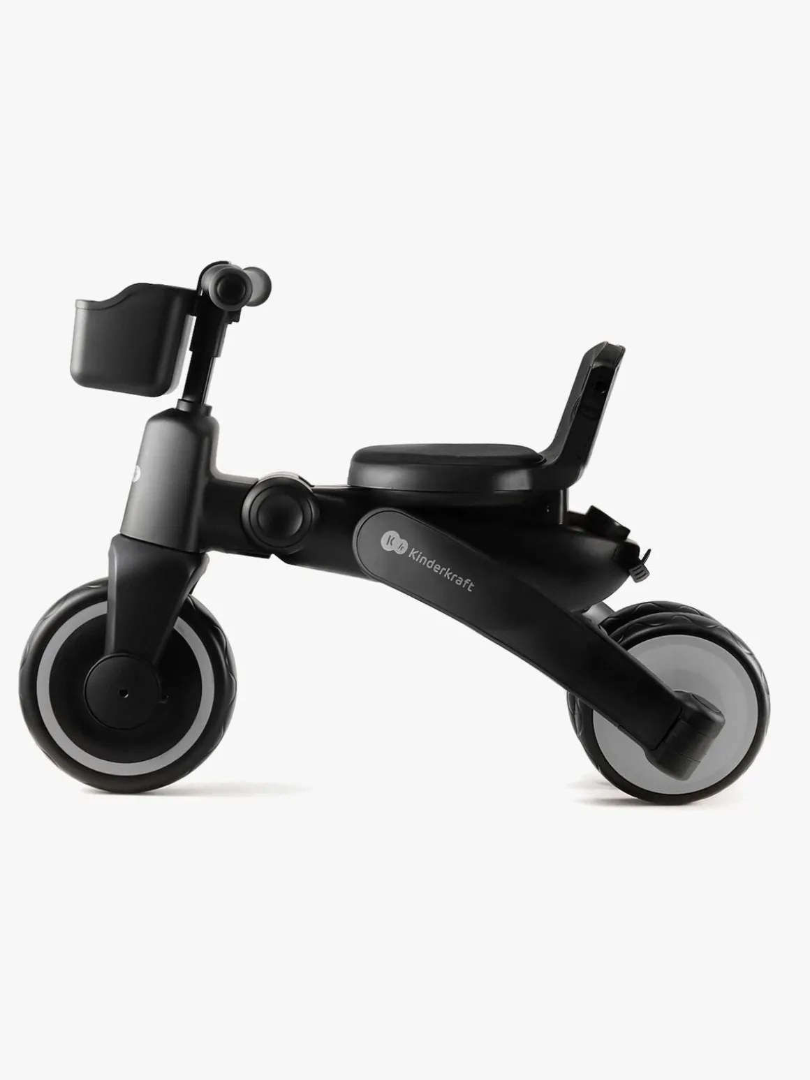 Kinderkraft Jazz 4-i-1 Trehjulet Cykel, Grå