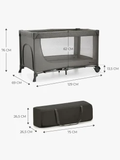 Kinderkraft JOY 2 Weekendseng, Dark Grey