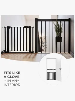 Kinderkraft LOCK&GO Sikkerhedsgitter, Black
