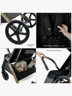 Kinderkraft Loom Klapvogn, Ink Black