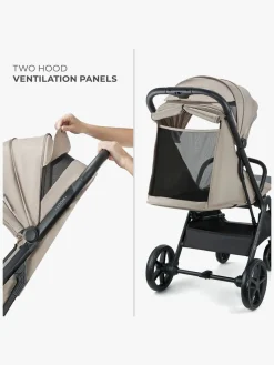 Kinderkraft Loom Klapvogn, Linen Beige
