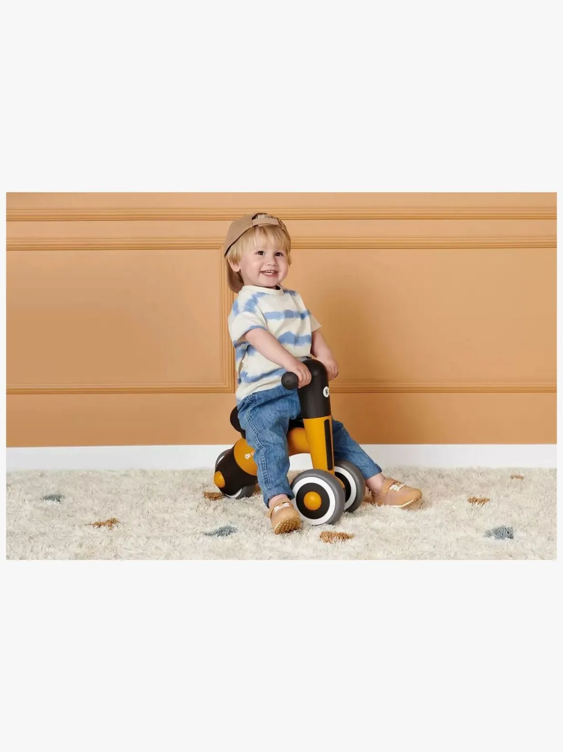 Kinderkraft MINIBI Løbecykel, Honey Yellow