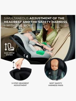 Kinderkraft MINK PRO i-Size Autostol Baby, Black