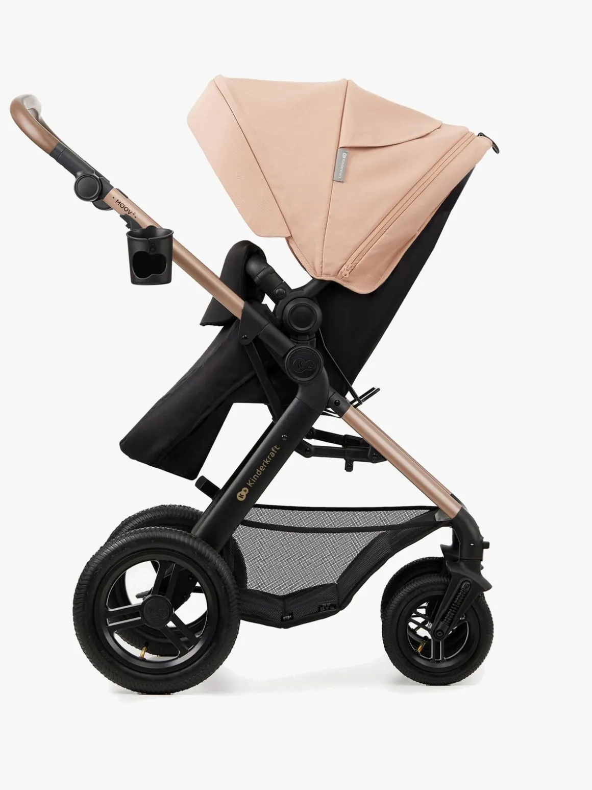 Kinderkraft MOOV 2 4-in-1 Air Duovogn, Sand Beige
