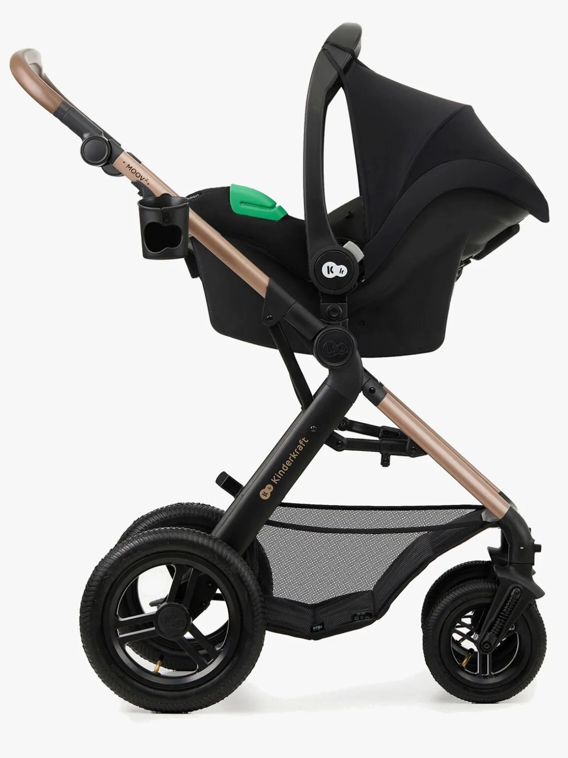 Kinderkraft MOOV 2 4-in-1 Air Duovogn, Sand Beige