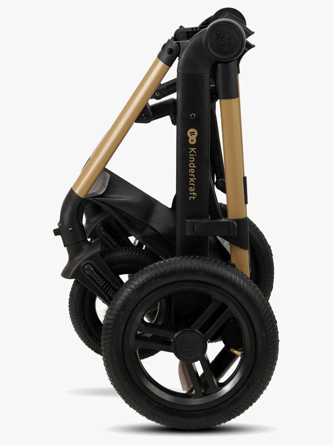 Kinderkraft MOOV 2 4-in-1 Air Duovogn, Pure Black