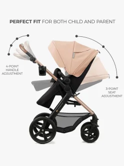 Kinderkraft MOOV 2 4-in-1 Duovogn, Sand Beige