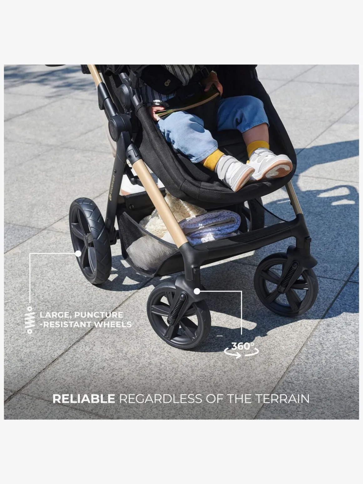 Kinderkraft MOOV 2 4-in-1 Duovogn, Moonlight Grey