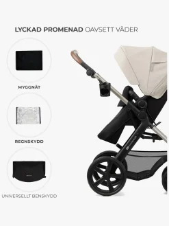 Kinderkraft MOOV 2 3-in-1 Kombivogn, Moonlight Grey