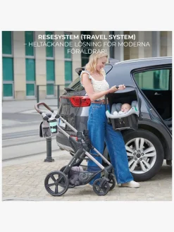 Kinderkraft MOOV 2 3-in-1 Kombivogn, Moonlight Grey