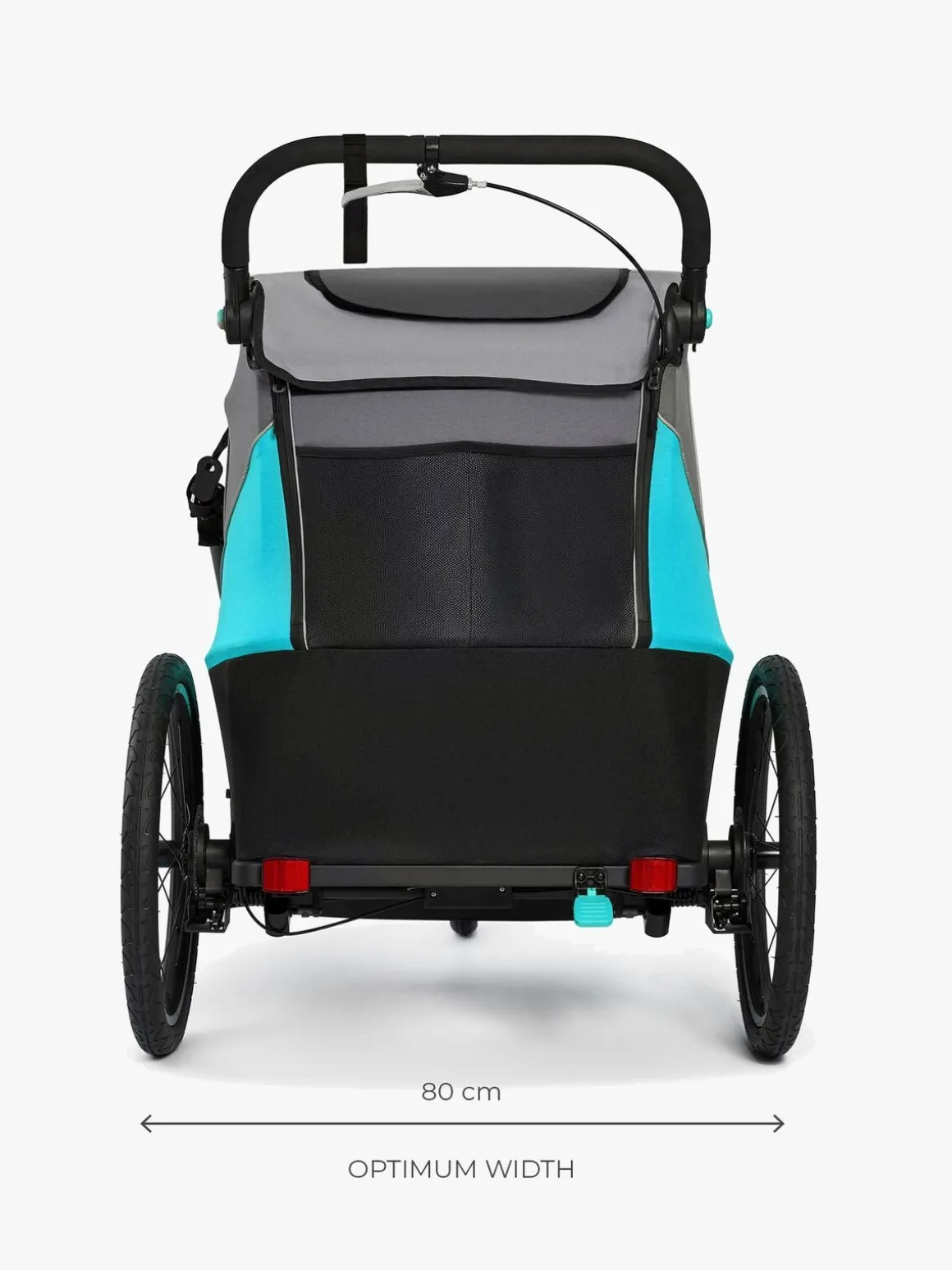 Kinderkraft Nava Cykelanhænger, Hawaiian Blue