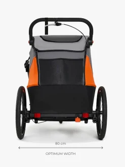 Kinderkraft Nava Cykelanhænger, Sunny Orange