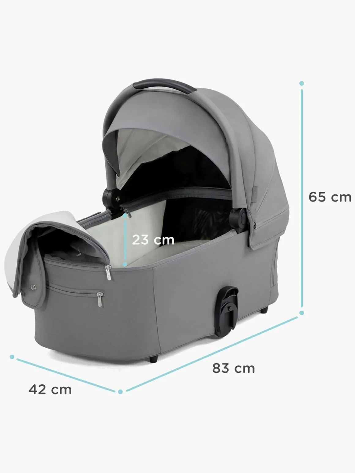Kinderkraft NEA 2-in-1 Duovogn, Deep Grey