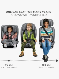 Kinderkraft ONETO3 i-Size Autostol, Cool Grey