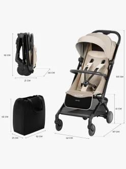 Kinderkraft PILOT 2 Klapvogn, Soft Beige