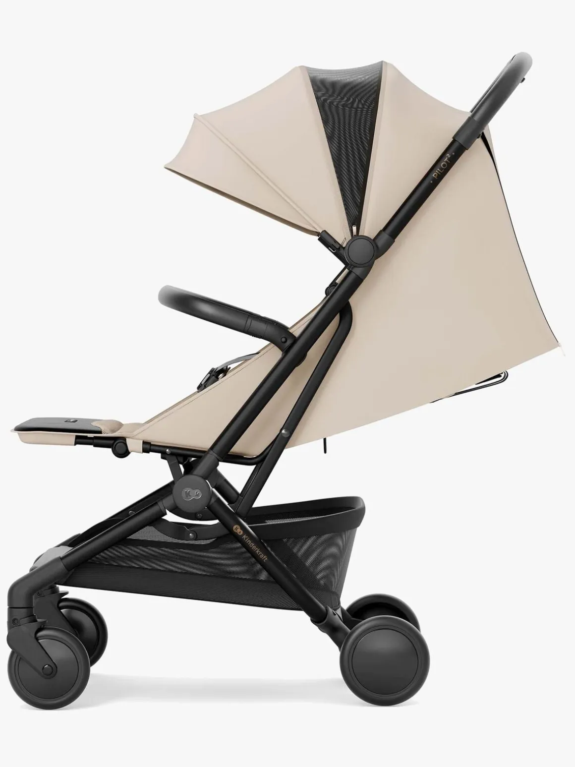Kinderkraft PILOT 2 Klapvogn, Soft Beige