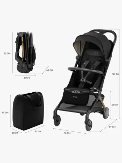 Kinderkraft PILOT 2 Klapvogn, Platinum Midnight Black