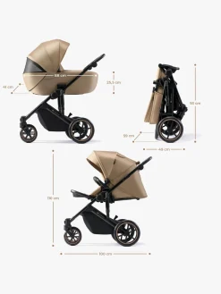 Kinderkraft Prime 2 2-in-1 Duovogn, Sandrose Beige