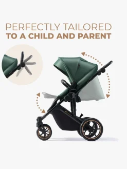 Kinderkraft Prime 2 2-in-1 Duovogn, Dark Green