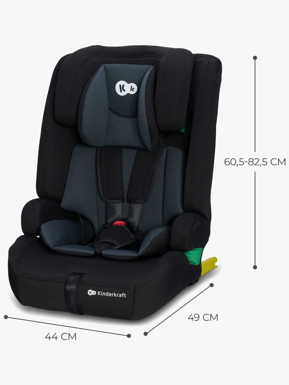 Kinderkraft SAFETY-FIX 2 I-Size Autostol, Black