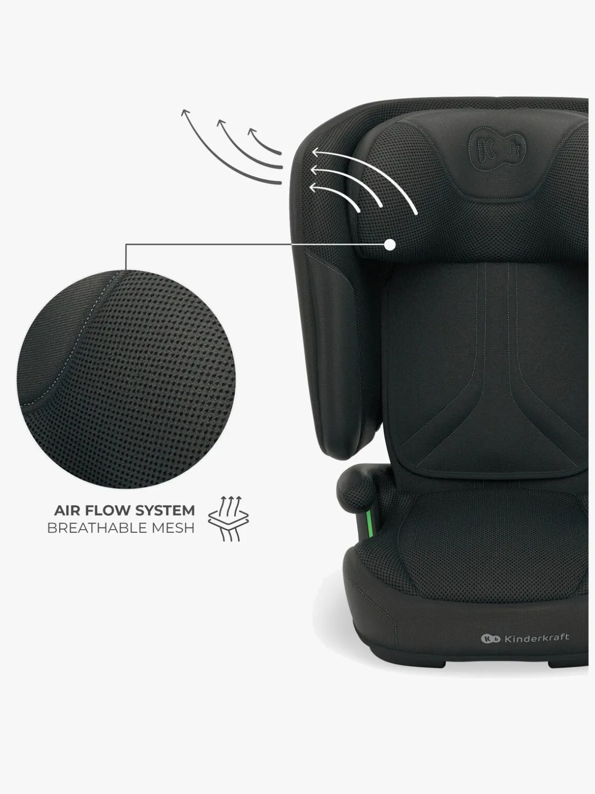 Kinderkraft UNITY 2 i-Size Autostol, Black