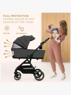 Kinderkraft YOXI 2-in-1 Duovogn, Moonlight Grey